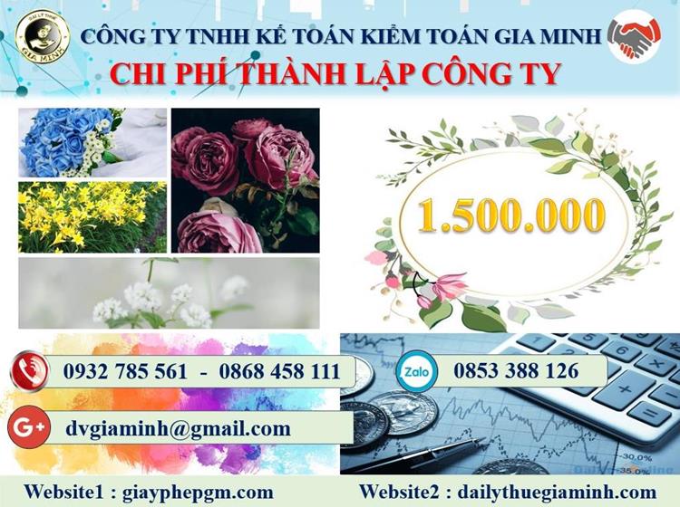 Chi phí thành lập doanh nghiệp sản xuất bánh kẹo tại Quận 9