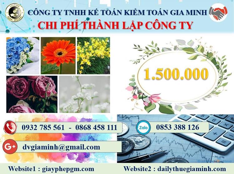 Chi phí thành lập doanh nghiệp sản xuất bánh kẹo tại TPHCM