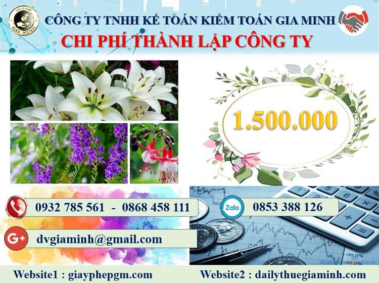 Chi phí thành lập công ty tư vấn thiết kế kiến trúc tại Huyện An Dương