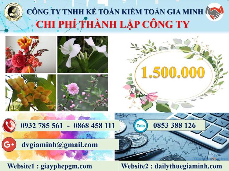 Chi phí thành lập công ty tư vấn thiết kế kiến trúc tại Huyện Ba Vì