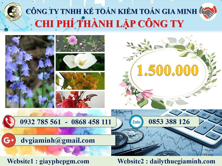Chi phí thành lập công ty tư vấn thiết kế kiến trúc tại Huyện Củ Chi
