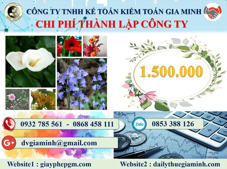 Chi phí thành lập công ty tư vấn thiết kế kiến trúc tại Huyện Hoàng Sa