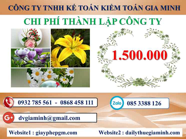 Chi phí thành lập công ty tư vấn thiết kế kiến trúc tại Khánh Hoà