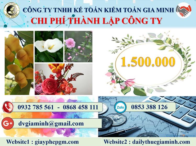 Chi phí thành lập công ty tư vấn thiết kế kiến trúc tại Quận 10