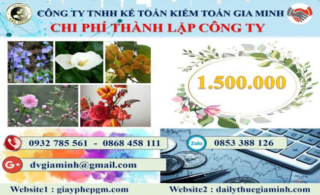 Chi phí thành lập công ty tư vấn thiết kế kiến trúc tại Quận Dương Kinh
