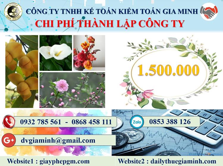 Chi phí thành lập công ty tư vấn thiết kế kiến trúc tại Quận Hải Châu