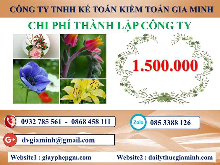 Chi phí thành lập công ty tư vấn thiết kế kiến trúc tại Quãng Ngãi