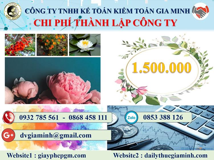 Chi phí thành lập công ty tư vấn thiết kế kiến trúc tại TPHCM