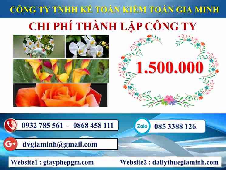 Chi phí thành lập doanh nghiệp Quận 11