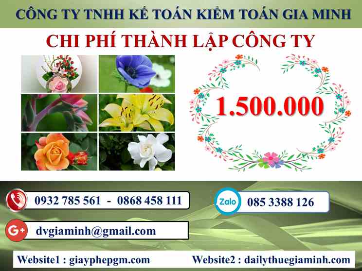Chi phí thành lập doanh nghiệp Quận Ngũ Hành Sơn