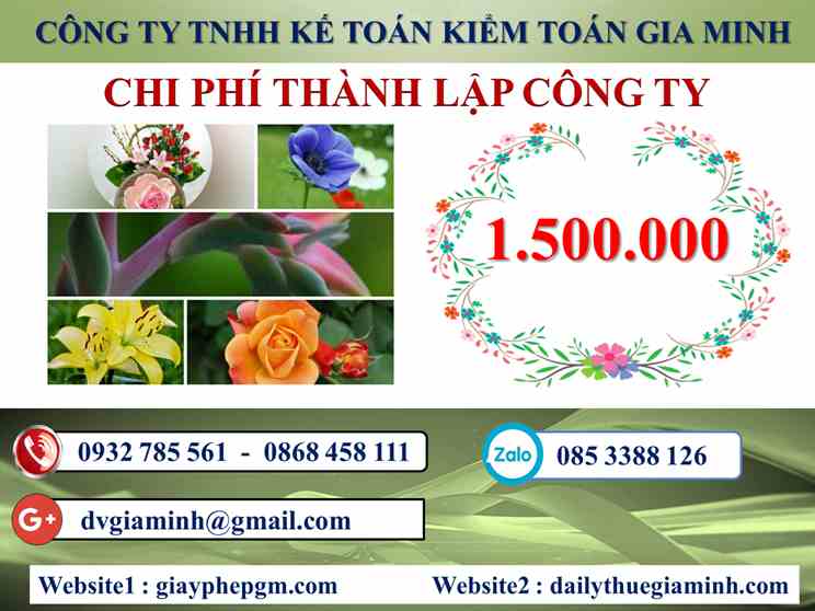 Chi phí thành lập doanh nghiệp Quảng Ninh
