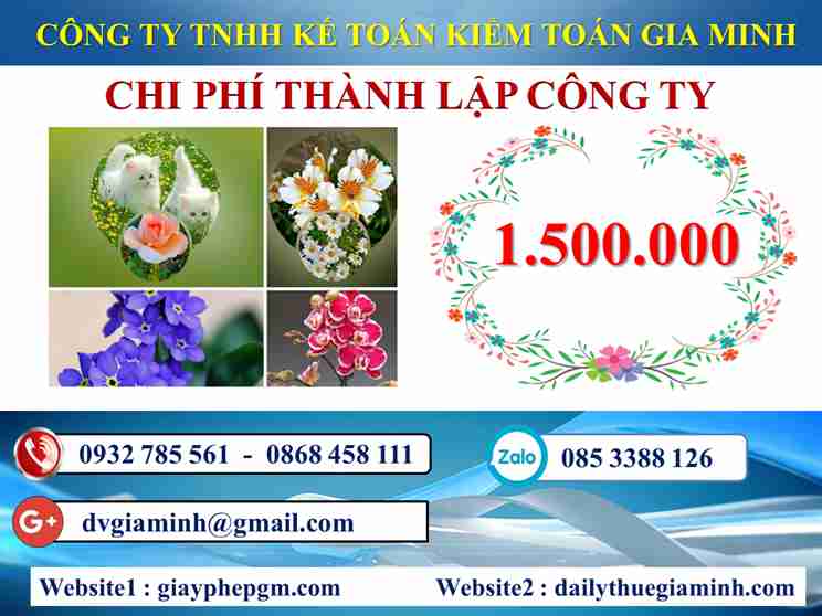 Chi phí thành lập công ty trọn gói Sơn La