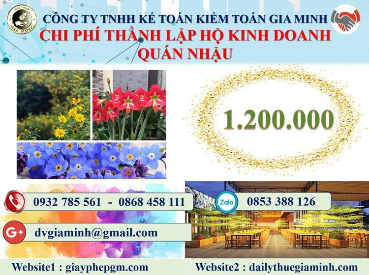 Thành lập hộ kinh doanh quán nhậu tại Phú Quốc 5 Chi phí thành lập hộ kinh doan quán nhậu tại Phú Quốc