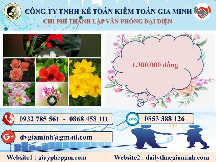 Thành lập văn phòng đại diện tại Quận Phú Nhuận 5 Chi phí đăng ký văn phòng đại diện tại Quận Phú Nhuận