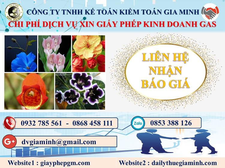 Xin giấy phép kinh doanh gas tại Bắc Giang 5 Chi phí xin giấy phép kinh doanh gas tại Bắc Giang