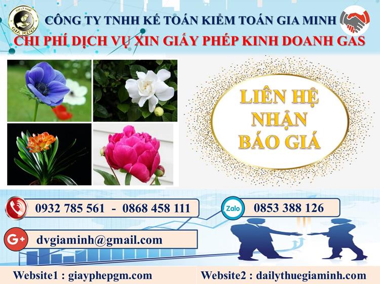 Xin giấy phép kinh doanh gas tại Lạng Sơn 5 Chi phí xin giấy phép kinh doanh gas tại Lạng Sơn