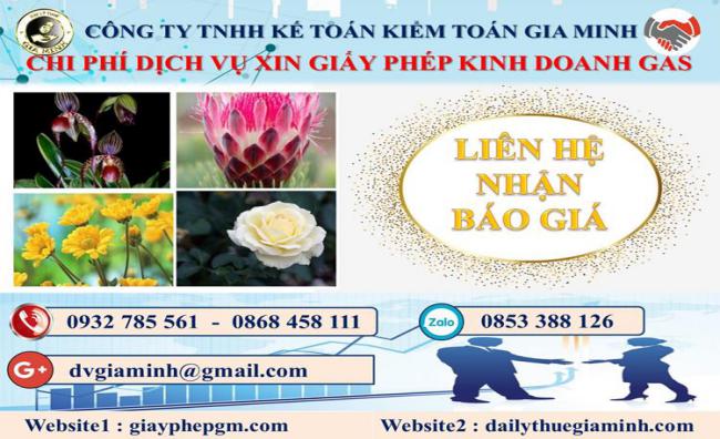 Xin giấy phép kinh doanh gas tại Nam Định 5 Chi phí xin giấy phép kinh doanh gas tại Nam Định