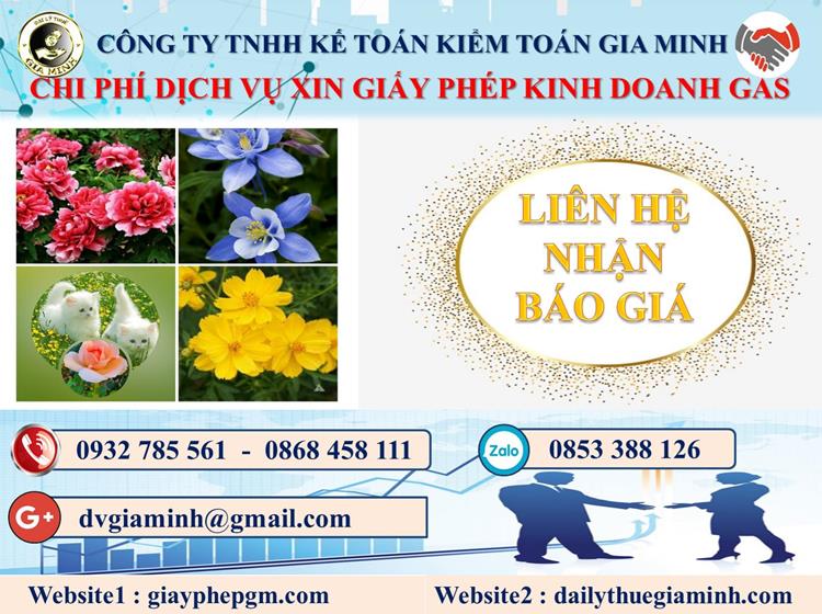 Xin giấy phép kinh doanh gas tại Ninh Bình 5 Chi phí xin giấy phép kinh doanh gas tại Ninh Bình