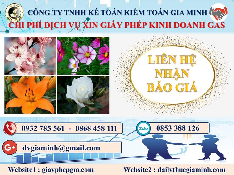 Xin giấy phép kinh doanh gas tại Phú Thọ 5 Chi phí xin giấy phép kinh doanh gas tại Phú Thọ