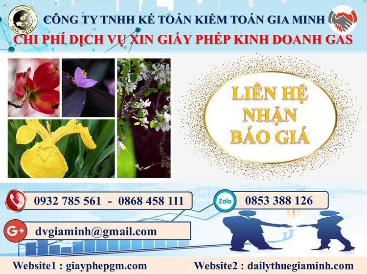 Xin giấy phép kinh doanh gas tại Thành phố Hồ Chí Minh 5 Chi phí XGP kinh doanh gas tại Thành phố Hồ Chí Minh