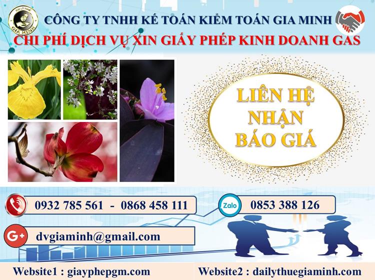 Xin giấy phép kinh doanh gas tại Thành phố Hồ Chí Minh 5 Chi phí XGP kinh doanh gas tại TPHCM
