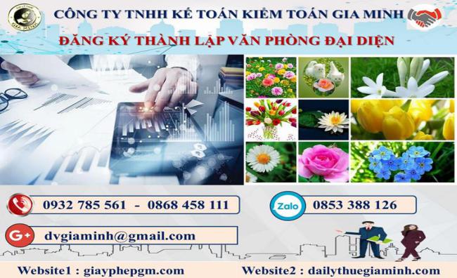 Thủ tục thành lập văn phòng đại diện tại Quận Cái Răng