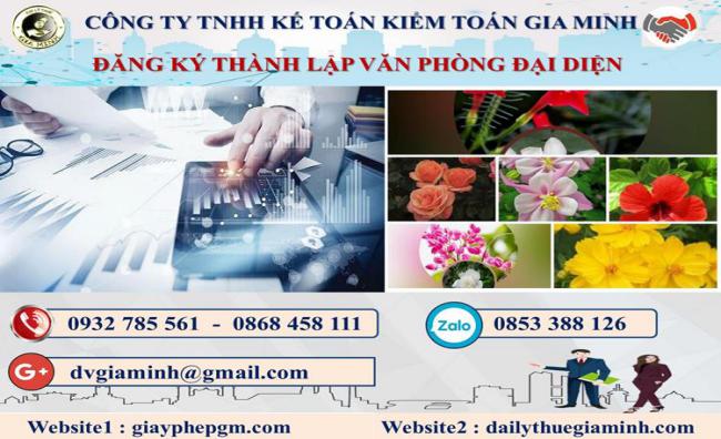 Đăng ký thành lập văn phòng đại diện tại Thái Nguyên 4 Thủ tục thành lập văn phòng đại diện tại Thái Nguyên