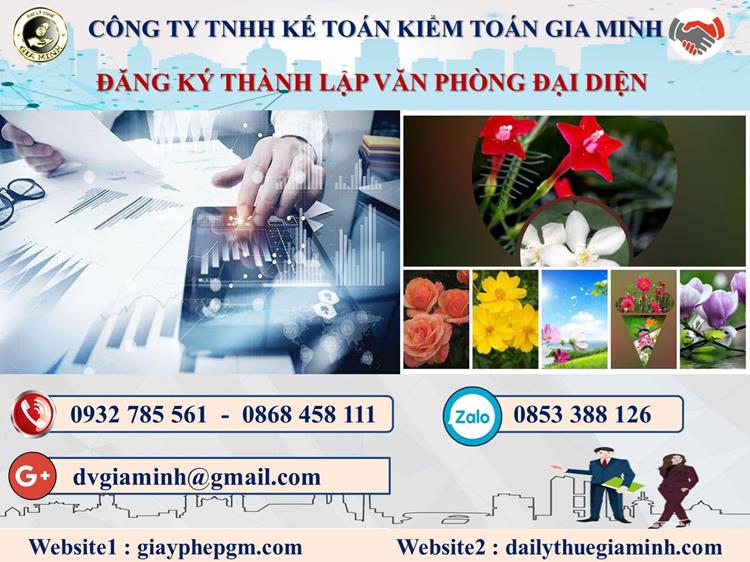 Đăng ký thành lập văn phòng đại diện tại Tiền Giang 4 Thủ tục thành lập văn phòng đại diện tại Tiền Giang