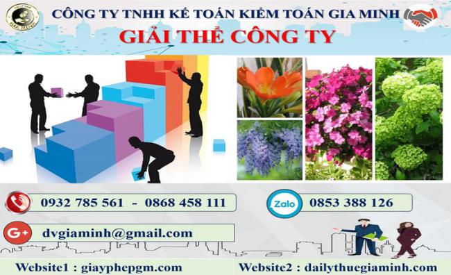 Giải thể công ty tại Quận Tân Phú trọn gói uy tín – Nhanh chóng, giá rẻ 5 Thủ tục giải thể công ty tại Quận Tân Phú
