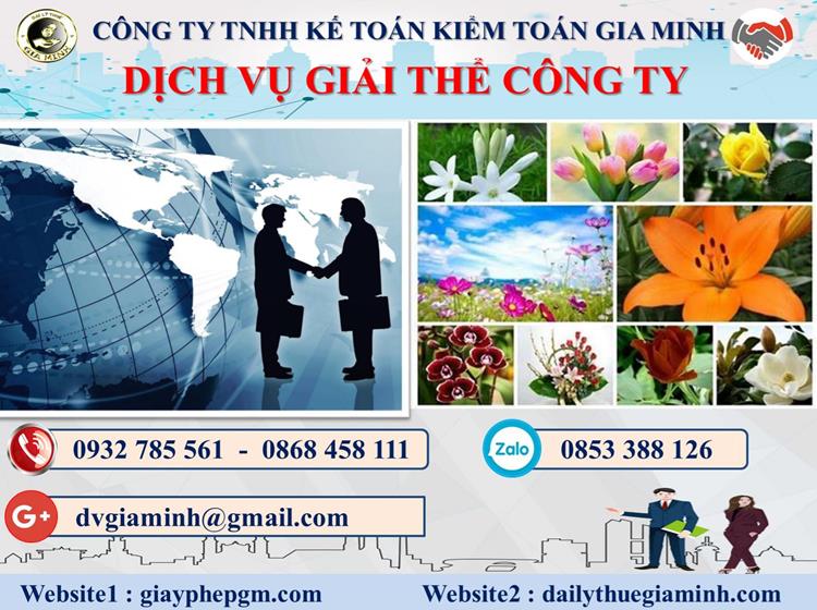 Thủ tục giải thể công ty trọn gói giá rẻ tại Hải Dương