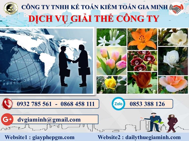 Thủ tục giải thể công ty trọn gói giá rẻ tại Hải Phòng