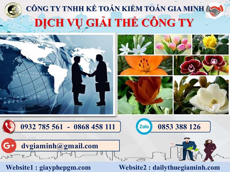 Thủ tục giải thể công ty trọn gói giá rẻ tại Hưng Yên