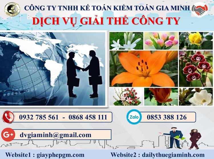 Dịch vụ giải thể công ty trọn gói giá rẻ tại Huyện Chương Mỹ – Nhanh, đúng luật 4 Thủ tục giải thể công ty trọn gói giá rẻ tại Huyện Chương Mỹ