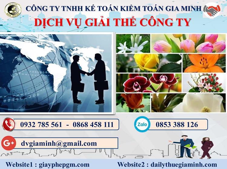 Dịch vụ giải thể công ty trọn gói giá rẻ tại Huyện Hoài Đức 4 Thủ tục giải thể công ty trọn gói giá rẻ tại Huyện Hoài Đức
