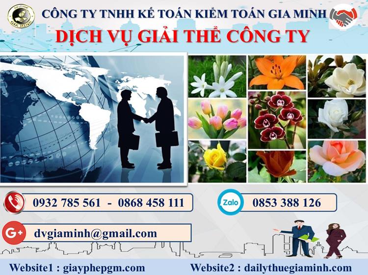 Dịch vụ giải thể công ty trọn gói giá rẻ tại Huyện Hoàng Sa 4 Thủ tục giải thể công ty trọn gói giá rẻ tại Huyện Hoàng Sa