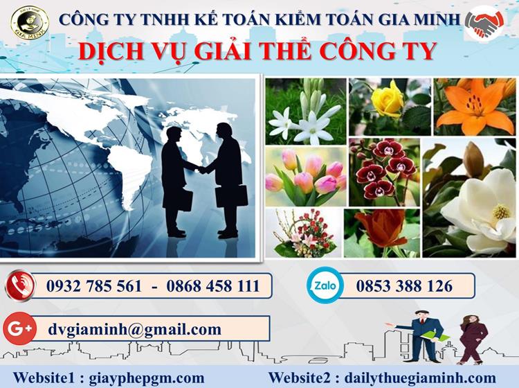 Dịch vụ giải thể công ty trọn gói giá rẻ tại Huyện Mỹ Đức – Nhanh chóng, uy tín 4 Thủ tục giải thể công ty trọn gói giá rẻ tại Huyện Mỹ Đức