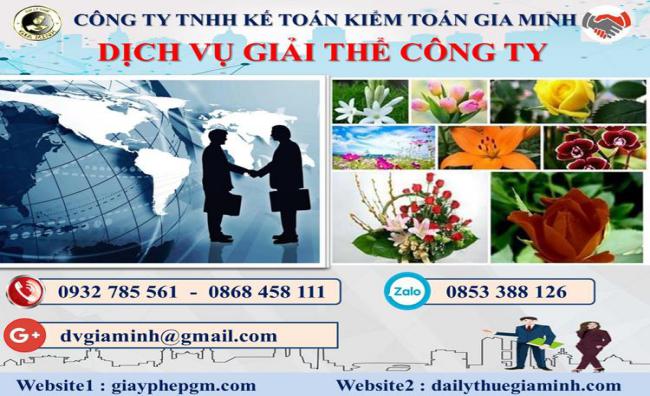 Dịch vụ giải thể công ty trọn gói giá rẻ tại Huyện Thạch Thất – Uy tín, nhanh chóng, đúng luật 4 Thủ tục giải thể công ty trọn gói giá rẻ tại Huyện Thạch Thất