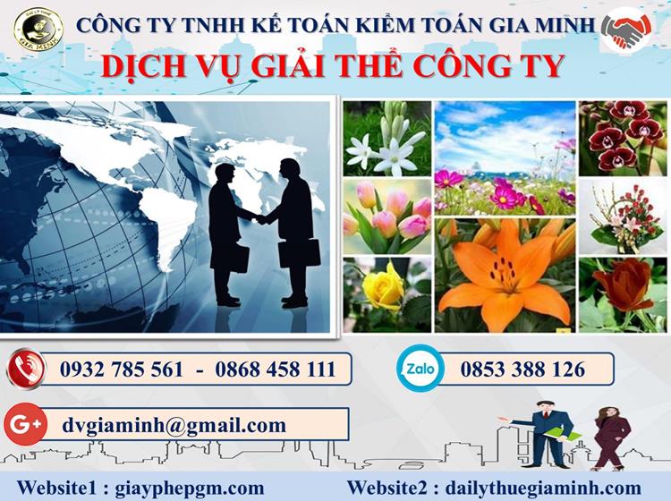 Dịch vụ giải thể công ty trọn gói giá rẻ tại Huyện Vĩnh Bảo 4 Thủ tục giải thể công ty trọn gói giá rẻ tại Huyện Vĩnh Bảo
