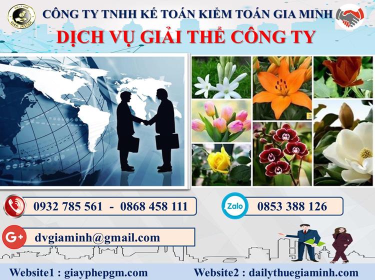 Dịch vụ giải thể công ty trọn gói giá rẻ tại Khánh Hòa 4 Thủ tục giải thể công ty trọn gói giá rẻ tại Khánh Hòa