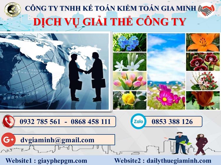 Thủ tục giải thể công ty trọn gói giá rẻ tại Nha Trang