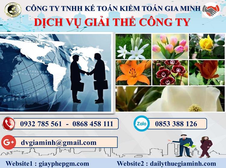 Dịch vụ giải thể công ty trọn gói giá rẻ tại Quận Bắc Từ Liêm 4 Thủ tục giải thể công ty trọn gói giá rẻ tại Quận Bắc Từ Liêm