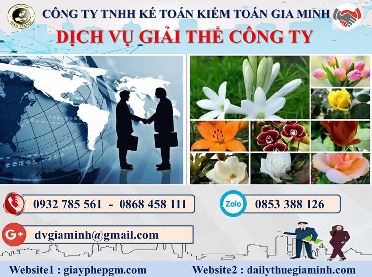 Dịch vụ giải thể công ty trọn gói giá rẻ tại Quận Cái Răng nhanh chóng, uy tín 5 Thủ tục giải thể công ty trọn gói giá rẻ tại Quận Cái Răng