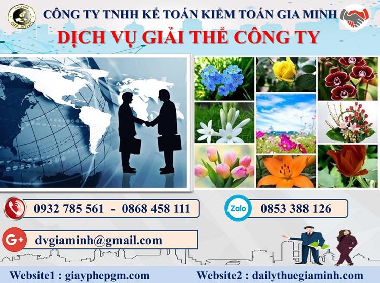 Dịch vụ giải thể công ty trọn gói giá rẻ tại Quận Hai Bà Trưng 4 Thủ tục giải thể công ty trọn gói giá rẻ tại Quận Hai Bà Trưng