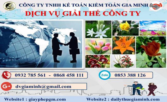 Dịch vụ giải thể công ty trọn gói giá rẻ tại Quận Hoàng Mai 4 Thủ tục giải thể công ty trọn gói giá rẻ tại Quận Hoàng Mai
