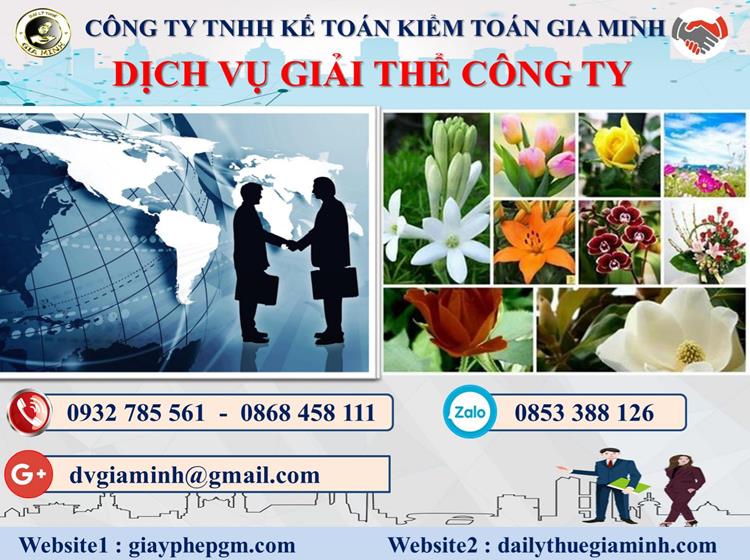 Dịch vụ giải thể công ty trọn gói giá rẻ tại Quận Ngũ Hành Sơn 4 Thủ tục giải thể công ty trọn gói giá rẻ tại Quận Ngũ Hành Sơn
