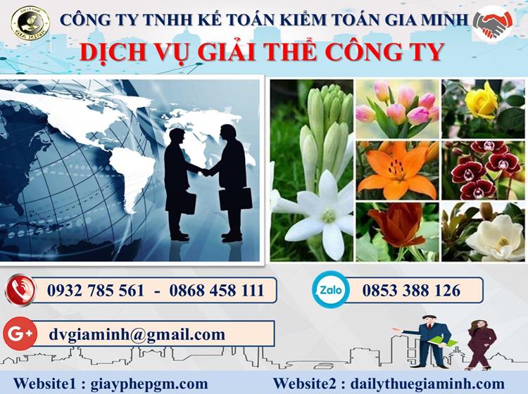 Thủ tục giải thể công ty trọn gói giá rẻ tại Thừa Thiên Huế