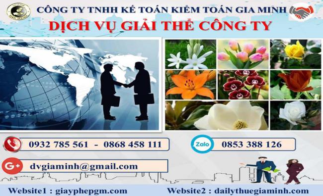 Dịch vụ giải thể công ty trọn gói giá rẻ tại Vũng Tàu 4 Thủ tục giải thể công ty trọn gói giá rẻ tại Vũng Tàu