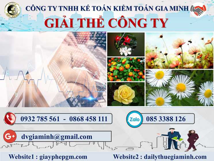 Dịch vụ giải thể công ty tại Thành phố Sông Công- 3.000.000 4 Dịch vụ giải thể doanh nghiệp tại Thành phố Sông Công – 3.000.000