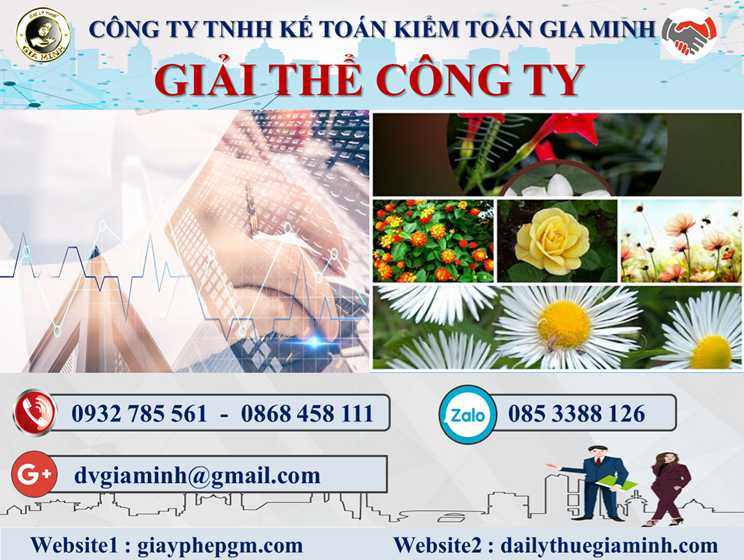 Dịch vụ giải thể công ty tại Bình Dương – Nhanh chóng, Uy tín, Trọn gói 4 Dịch vụ giải thể doanh nghiệp tại Bình Dương – 3.000.000