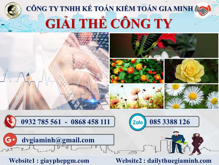 Dịch vụ giải thể công ty tại Bình Thuận - 3.000.000 4 Dịch vụ giải thể doanh nghiệp tại Bình Thuận – 3.000.000